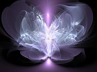 Ange de connexion avec la lumière