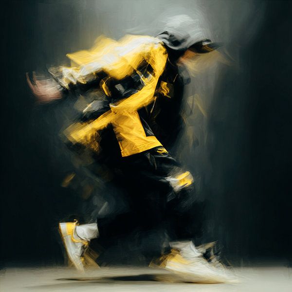 Blurry Hiphop von Ellen Novara-da Lima