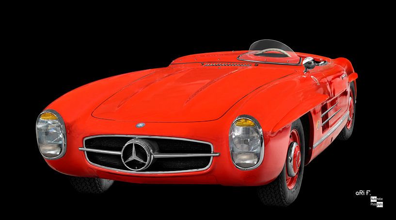 Mercedes-Benz 300 SL, Uhlenhaut motorway record car by aRi F. Huber