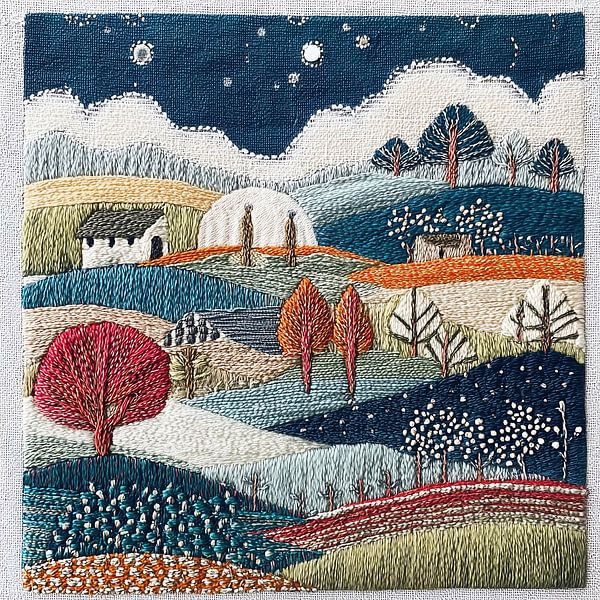 Broderie sashiko et esthétique wabi-sabi par Ariadna de Raadt-Goldberg