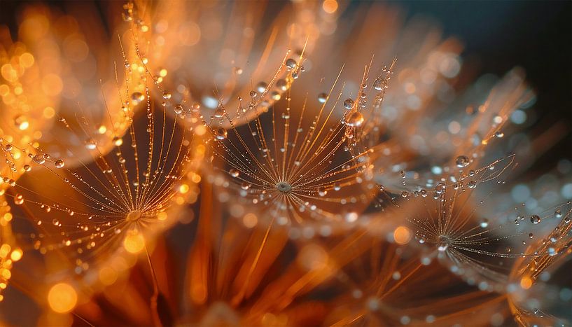 Pissenlit en macro par Mustafa Kurnaz