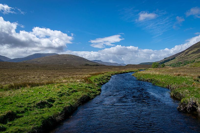 Scotland - River through Scottish Landscape by Rick Massar