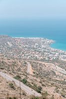 Coast of Crete from above - travel photography Greece