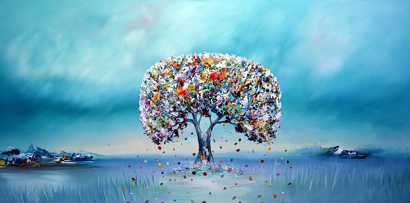 L'arbre de vie par Gena Theheartofart