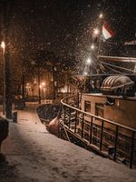 Winterabend auf dem Hoge der A