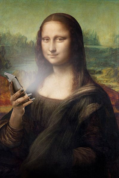 Mona Lisa Calling par Marja van den Hurk