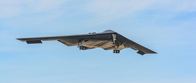 Northrop Grumman B-2 Spirit stealth bommenwerper. van Jaap van den Berg