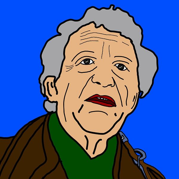 036. Time Draws the Face by Domstad Rudie