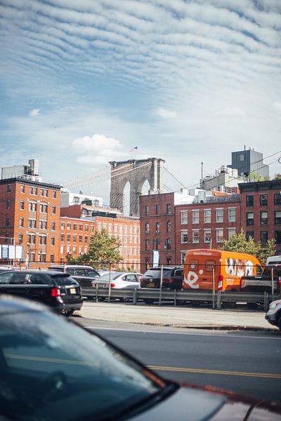 Brooklyn Bridge in the distance by Bas de Glopper