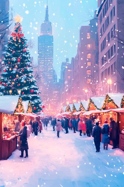 Weihnachten in New York von Dream Drip