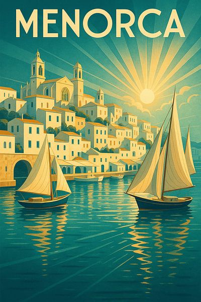 Menorca Art Deco Coastal Elegance by Travel Shop
