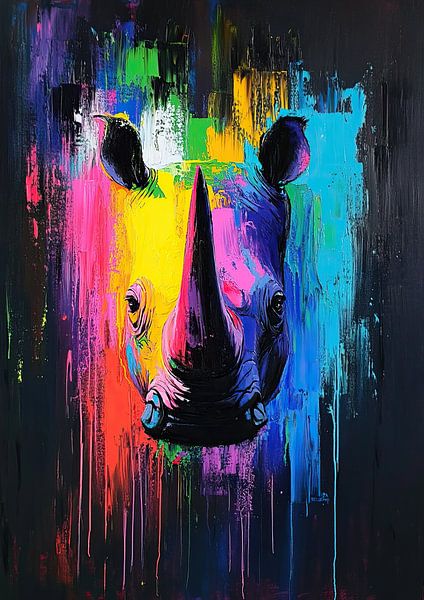 Farbe Kaskade von Wunderbare Kunst