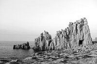 Sardinië en het rotsachtige landschap