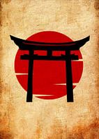 Japanisches Torii-Tor