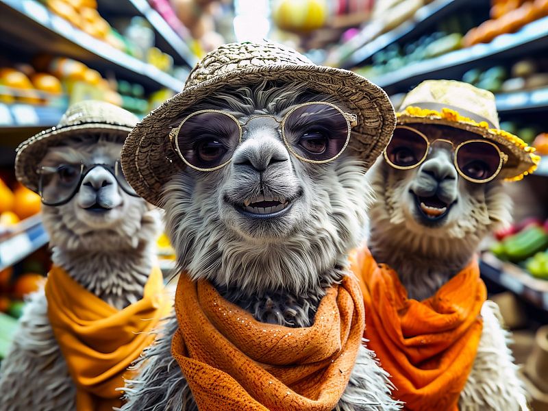 Alpaka Humor von Max Steinwald