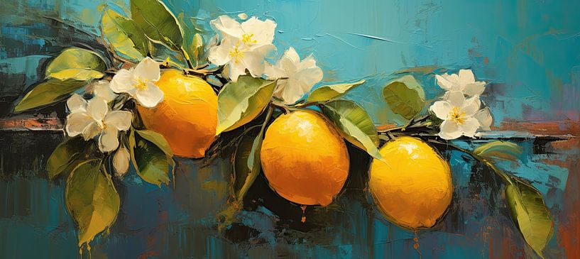 Lemon Blossom | Sunlit Citrus Serenade by Flower Studio