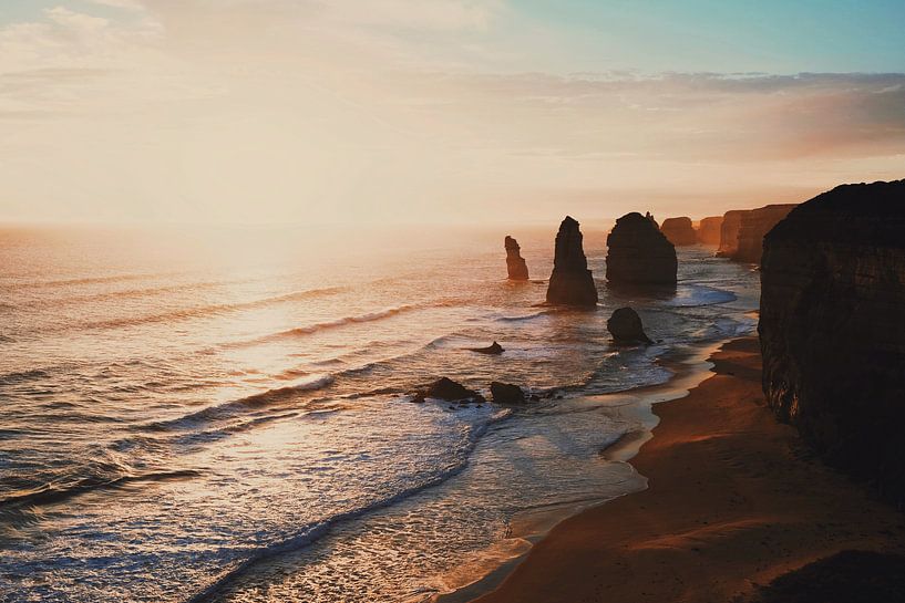 Coucher de soleil aux Douze Apôtres par Dyon Klaassen