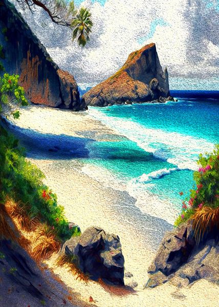 Plage d'Hawaï par irvan halim