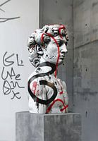 Bust Graffiti Abstract