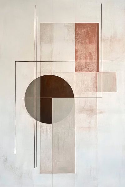 Geometrische Komposition von Poster Art Shop