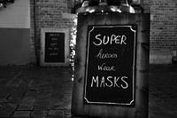 SUPER HEROES WEAR MASKS - COVID19