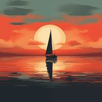 Le voilier solitaire