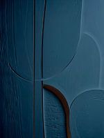 Minimalist 3D art - Blue