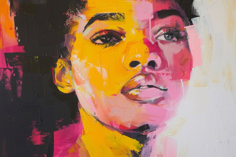 Frauenporträt von Poster Art Shop