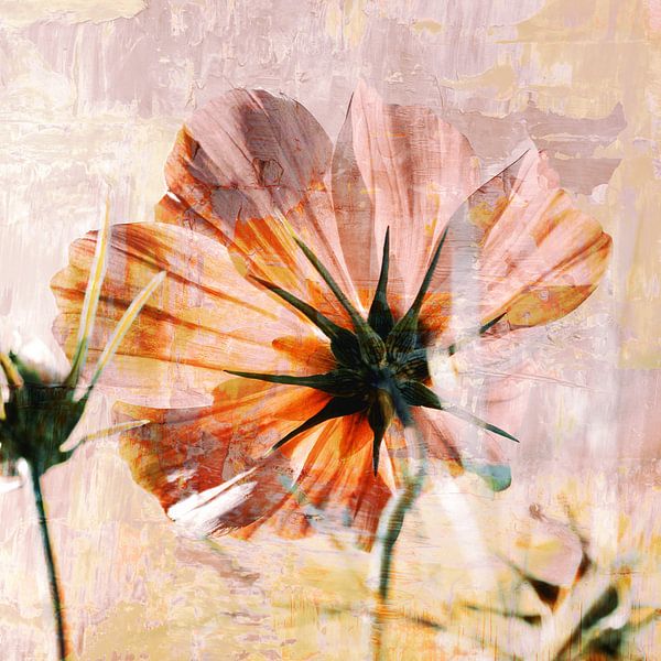 Vintage Wildblumen von Mad Dog Art