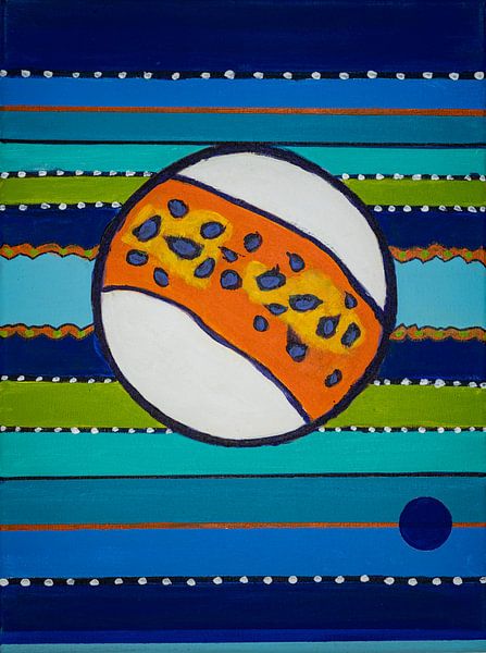 The Blue Dot 9 by Henk Steins