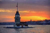 Kiz Kulesi au coucher du soleil