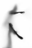 Silhouette de la danse des ombres