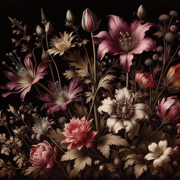 VINTAGE COLOURFUL BOTANICAL-10 von Pia Schneider