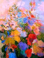 Kräftige Farben und zarte Blütenblätter