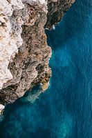 Rochers et mer bleue | Minorque, Espagne | Photographie de paysages | Nature & Vacances