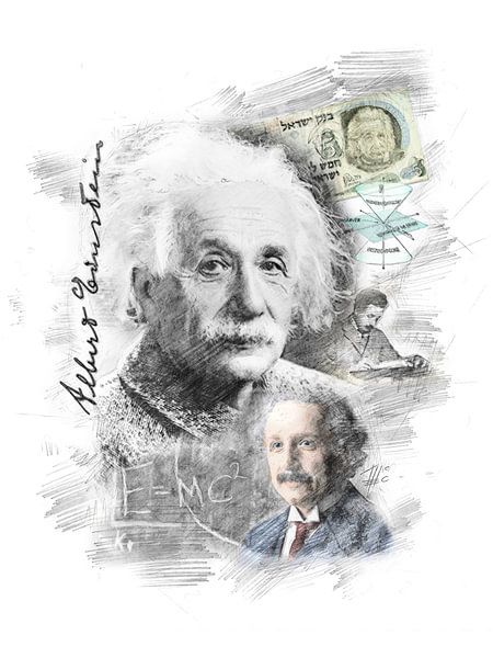 Albert Einstein by Theodor Decker