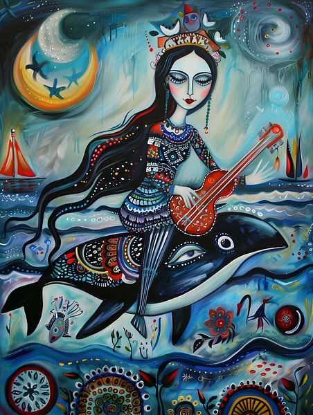 Whale song by Petra Dreiling-Schewe