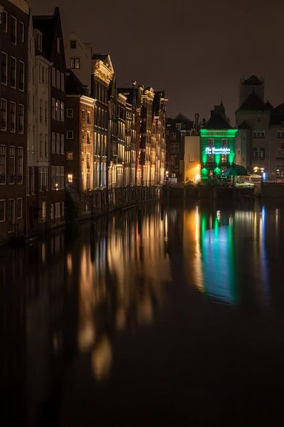 Amsterdam bei Nacht - Damrak von t.ART