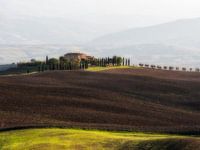 La maison du film "Le Gladiateur" dans la région du Val d'Orcia en Toscane