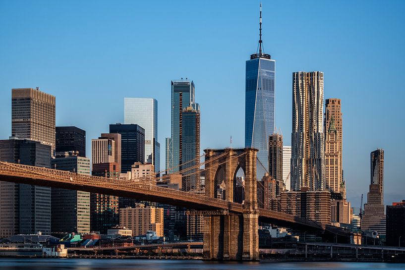 Brooklyn Bridge, New York City par Eddy Westdijk