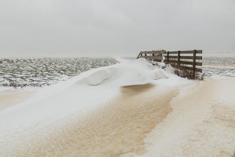 Paysage de prairie d'hiver par FotoBob
