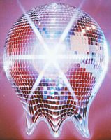Schmelzende Discokugel