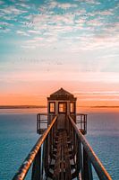 Sonnenaufgang bei Oostmahorn, Friesland