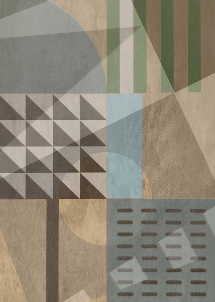 (a*b*c) 1/6 GEOMETRIC ART van IYAAN