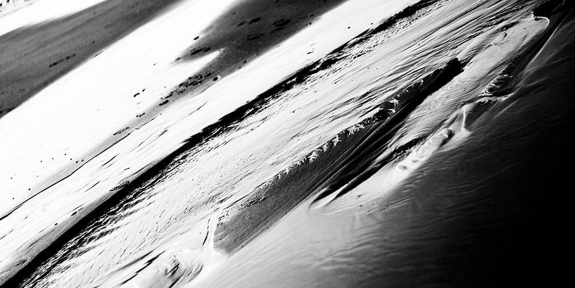 La plage de la mer du Nord à Noordwijk II par Chantal Heusschen