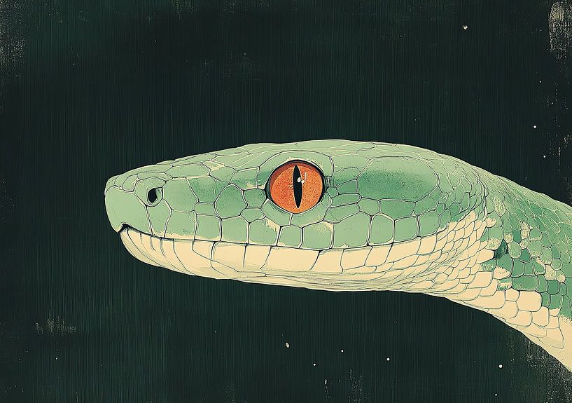 Schlange von Niklas Maximilian