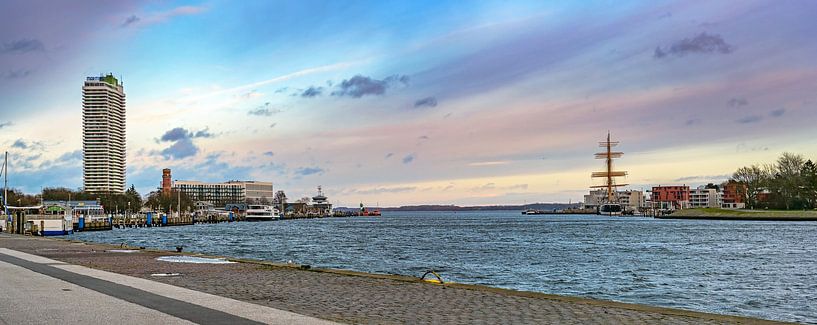 Lubeck Travemunde, Allemagne, 15 janvier 2023 : Panorama avec exci par Maren Winter