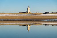 White or Old Church in Katwijk aan Zee