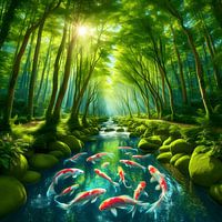 🌳 "La forêt qui respire : des secrets sous la surface&quot ;