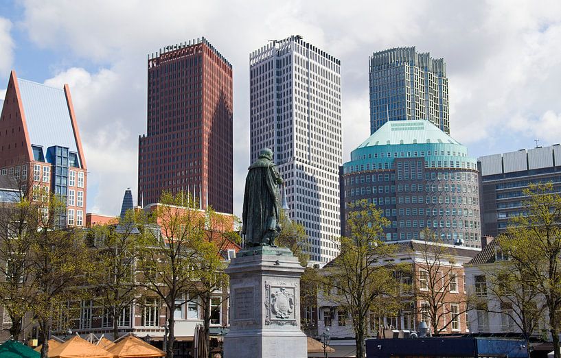 Plein in Den Haag von Jan Kranendonk